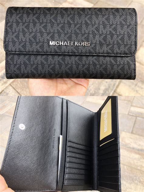 jetsetter wallet black michael kors|overstock Michael Kors Wallet.